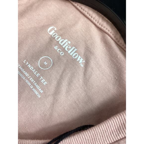 Good Fellow Women's Short Sleeve Lyndale Tee Nostalgia Rose New with Tag Size M - Picture 5 of 5